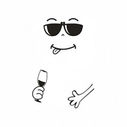 Fridge Sticker Large